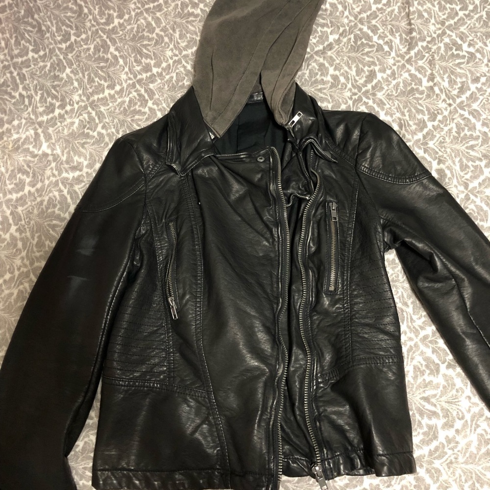 Free People Leather Jacket